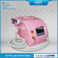 2014 new professional good portable mini laser tattoo removal beauty machine with CE